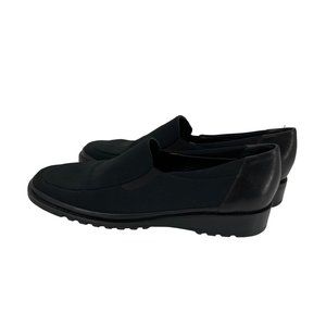 Rangoni Firenze Italy slip on loafer black 7AA narrow